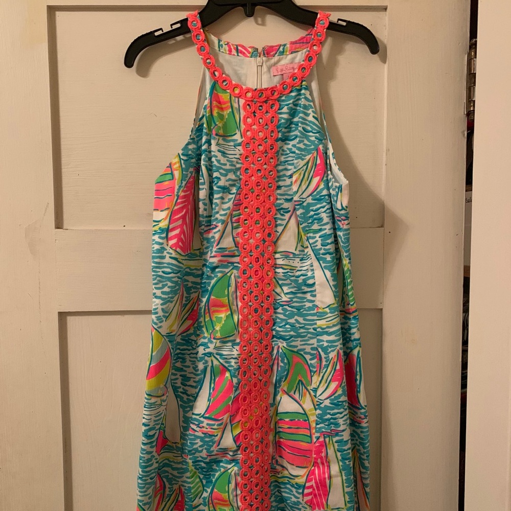 Lilly Pulitzer sailboat dress
